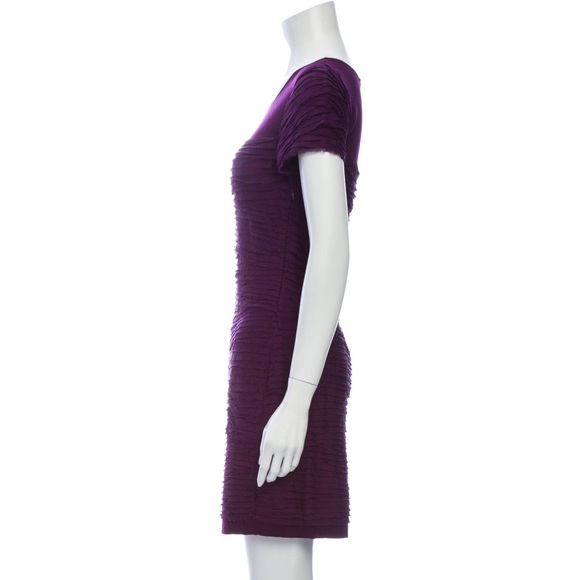 DVF purple mini dress - Picture 6 of 8